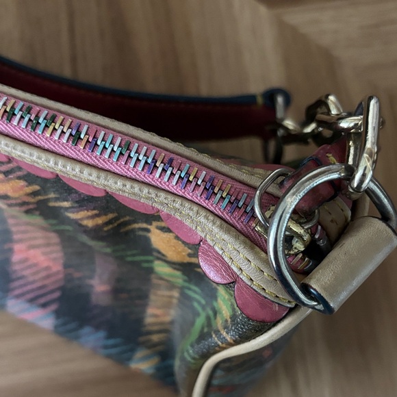 Y2K Dooney & Bourke Plaid Shoulder Bag - Picture 6 of 14